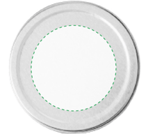 Vela perfumada em uma lata